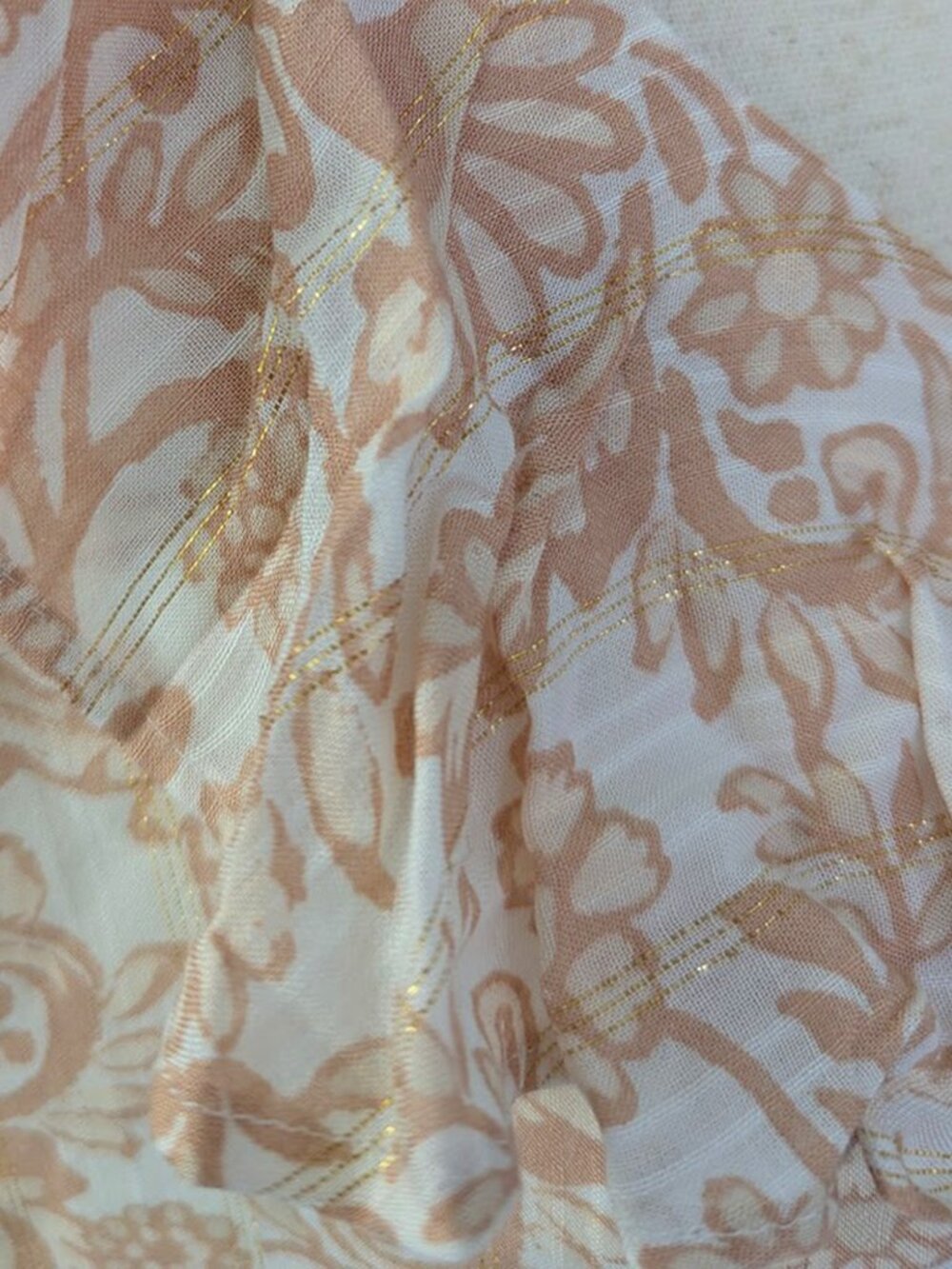 NWT LOFT Shimmer Ruffle V-Neck Shell - Picture 12 of 15